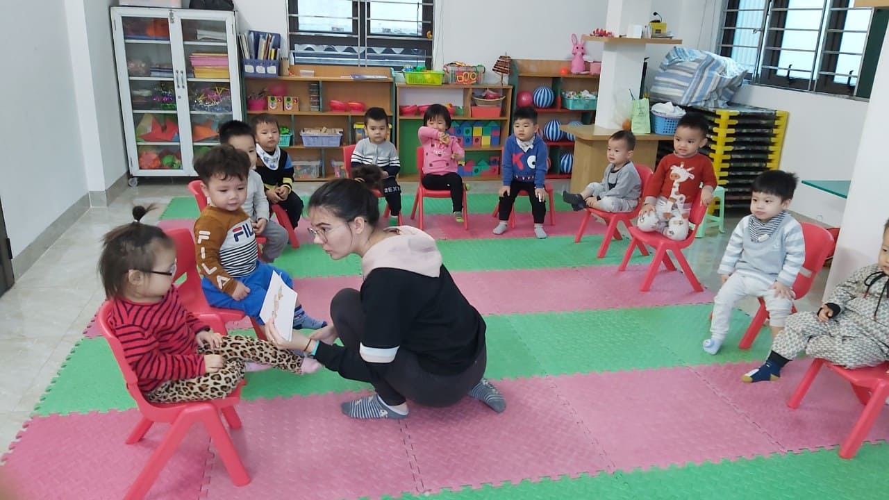 Trẻ Mầm Non Học Tiếng Anh Sẽ Như Thế Nào - Mầm Non Hải Yến - Trương Định