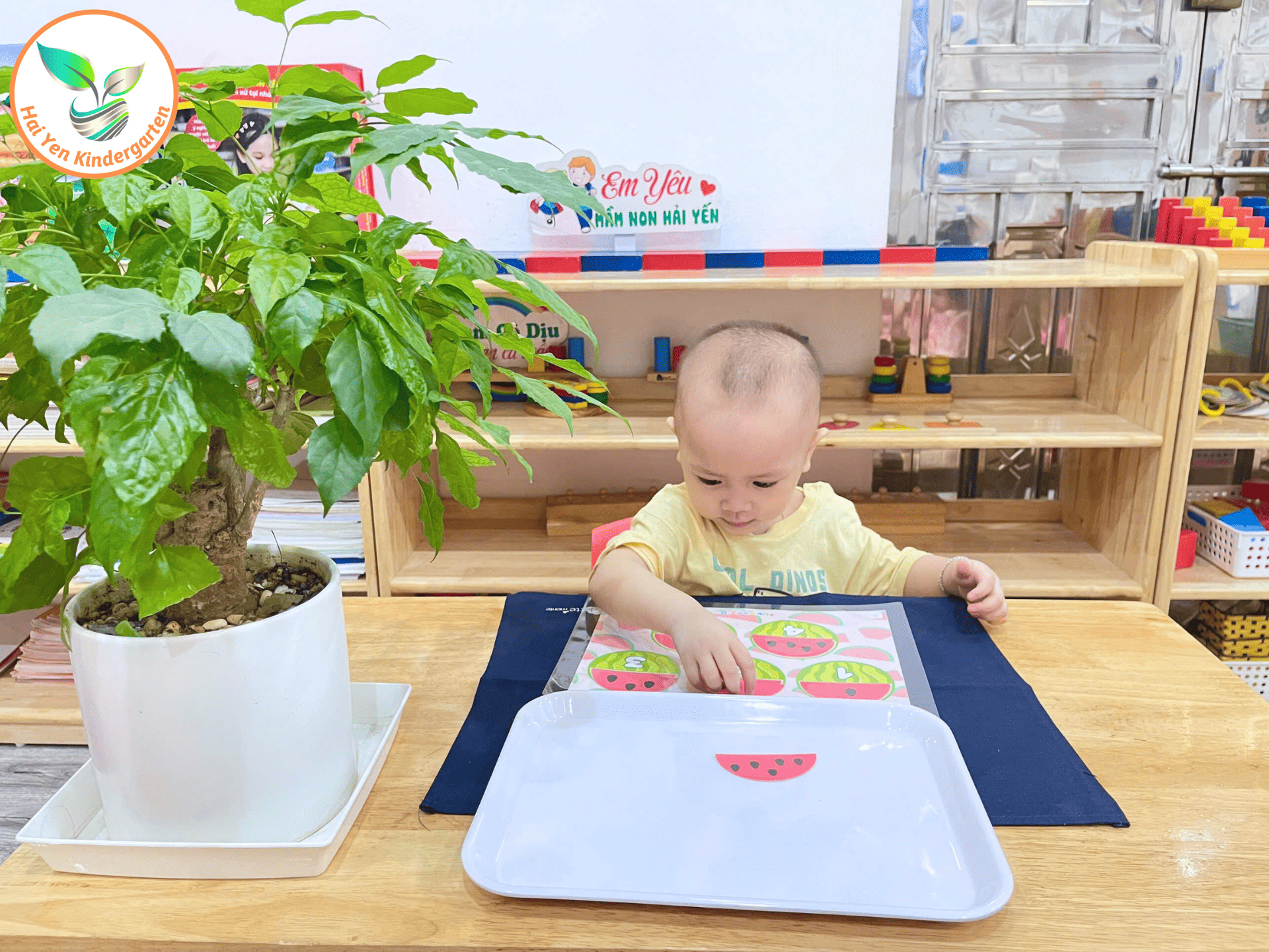 BÉ LÀM QUEN VỚI SỐ ĐẾM – BƯỚC ĐẦU KHÁM PHÁ THẾ GIỚI TOÁN HỌC - Mầm Non Hải Yến - Trương Định
