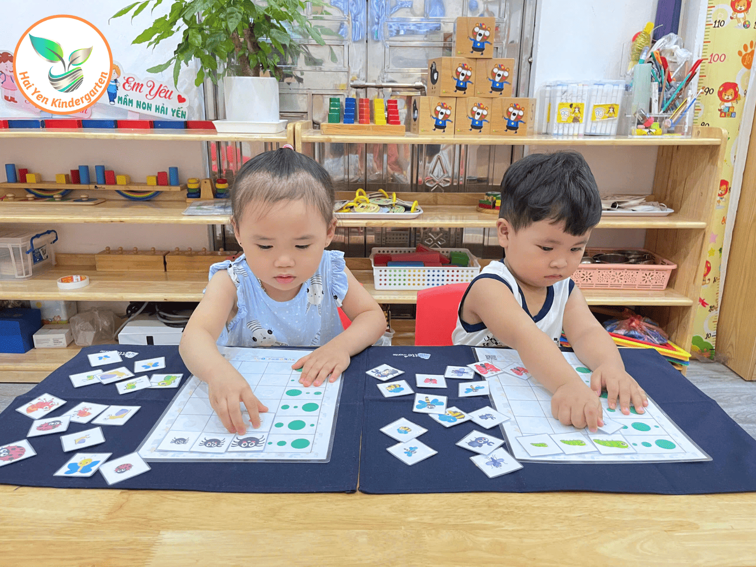 RÈN TƯ DUY LOGIC QUA HOẠT ĐỘNG “SẮP XẾP TO – NHỎ” - Mầm Non Hải Yến - Trương Định
