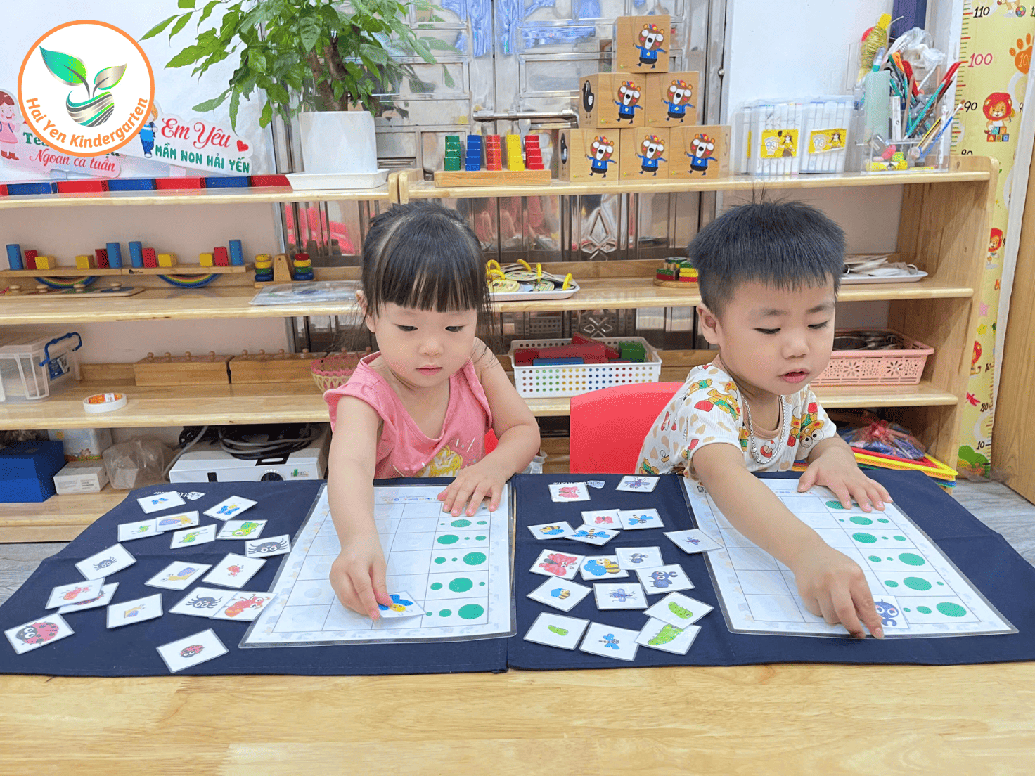 RÈN TƯ DUY LOGIC QUA HOẠT ĐỘNG “SẮP XẾP TO – NHỎ” - Mầm Non Hải Yến - Trương Định
