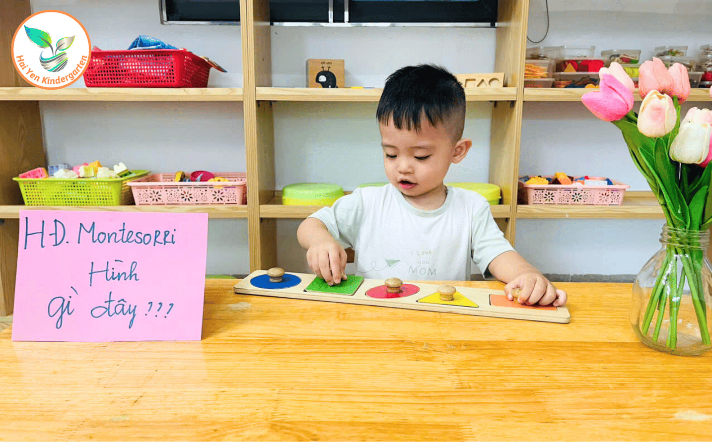 HÌNH GÌ ĐÂY? – BÉ CÙNG LÀM QUEN VỚI HÌNH HỌC - Mầm Non Hải Yến - Trương Định