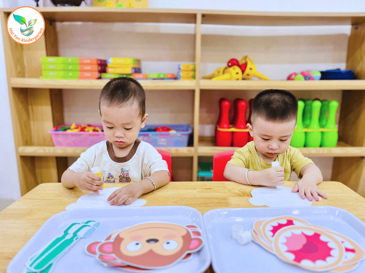 STEAM VUI NHỘN – KHỈ CON HỌC ĐÁNH RĂNG - Mầm Non Hải Yến - Trương Định