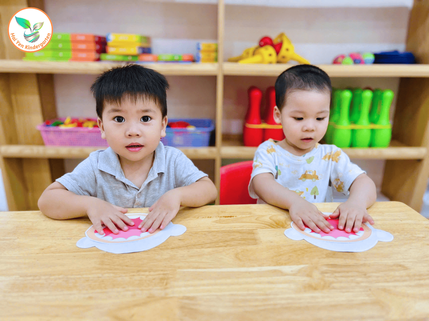 STEAM VUI NHỘN – KHỈ CON HỌC ĐÁNH RĂNG - Mầm Non Hải Yến - Trương Định