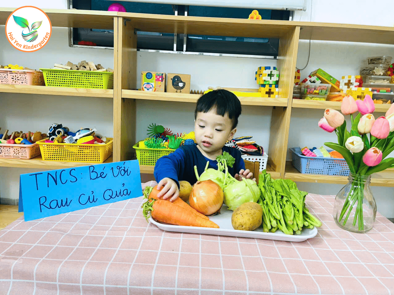 BÉ VỚI RAU CỦ QUẢ BÉ VỚI RAU CỦ QUẢ - Mầm Non Hải Yến - Trương Định