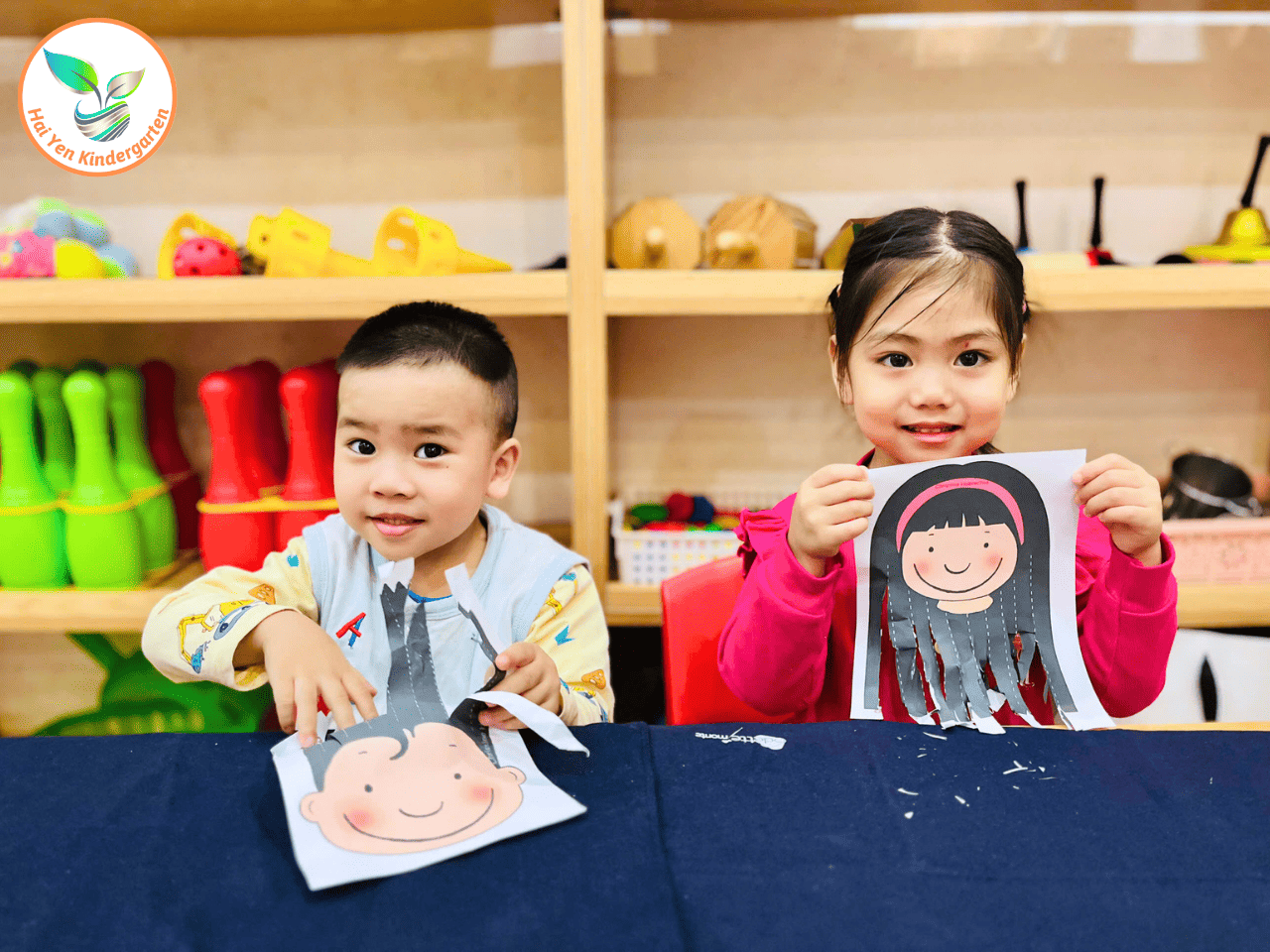 TIẾT HỌC TẠO HÌNH: BÉ TRAI – BÉ GÁI - Mầm Non Hải Yến - Trương Định