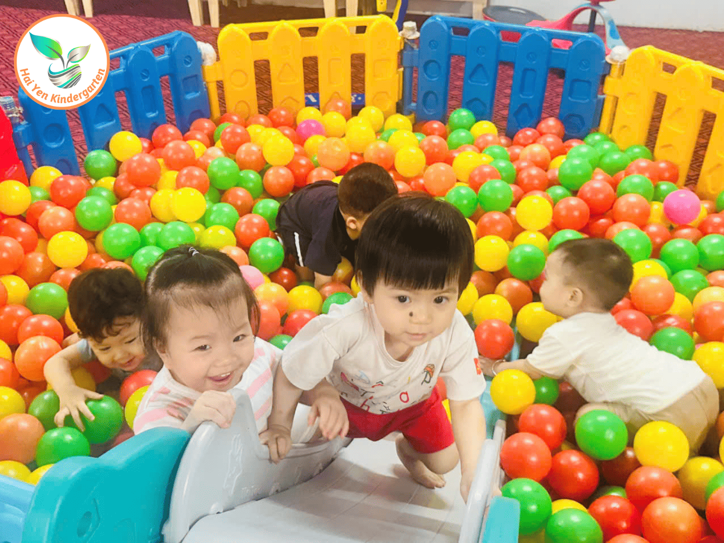 HOẠT ĐỘNG VUI CHƠI – NIỀM VUI MỖI NGÀY CỦA CÁC BÉ - Mầm Non Hải Yến - Trương Định