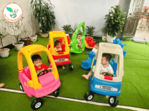 HOẠT ĐỘNG VUI CHƠI – NIỀM VUI MỖI NGÀY CỦA CÁC BÉ - Mầm Non Hải Yến - Trương Định
