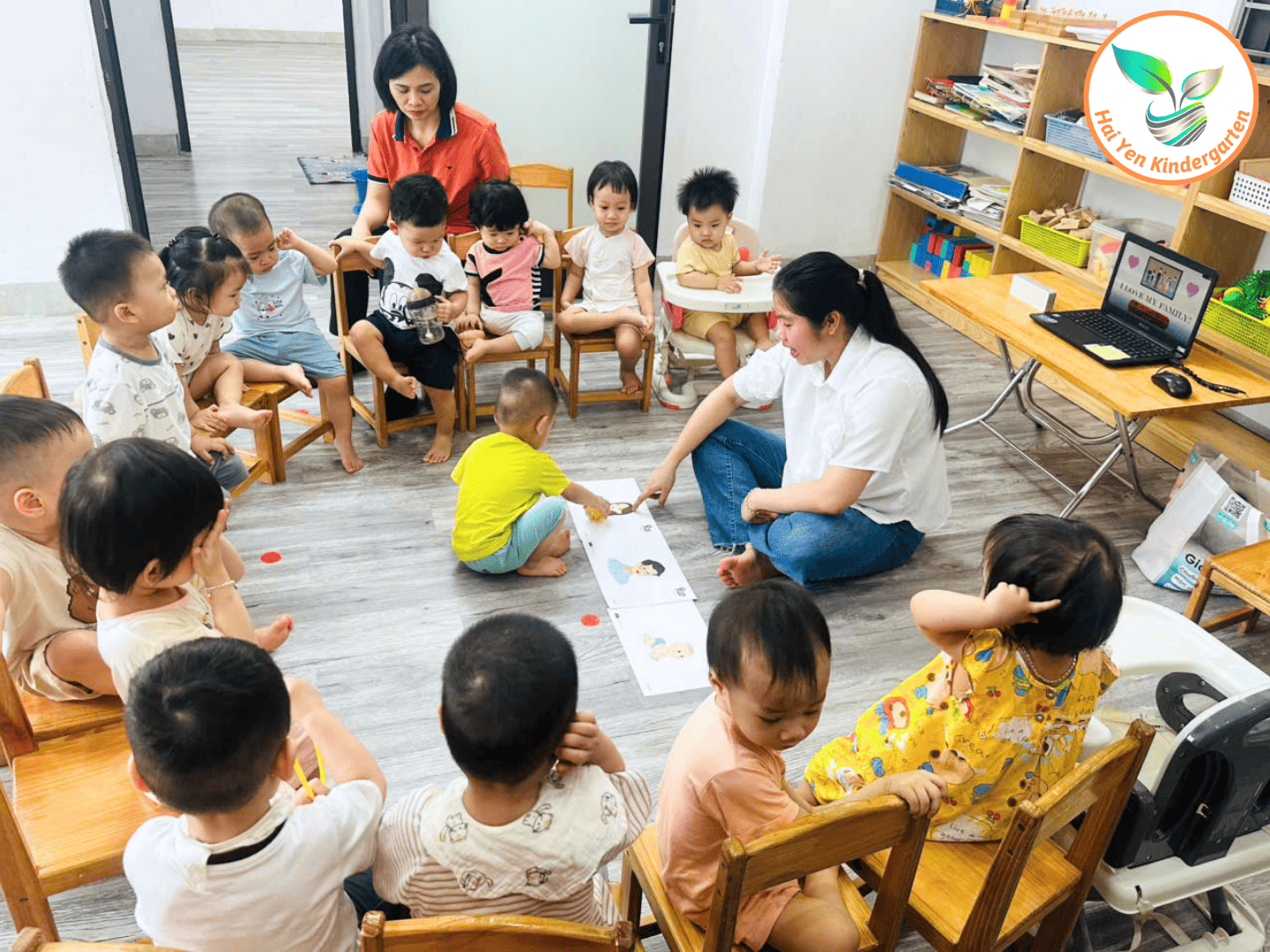 GIỜ HỌC TIẾNG ANH: CÁC THÀNH VIÊN TRONG GIA ĐÌNH GIỜ HỌC TIẾNG ANH: CÁC THÀNH VIÊN TRONG GIA ĐÌNH - Mầm Non Hải Yến - Trương Định