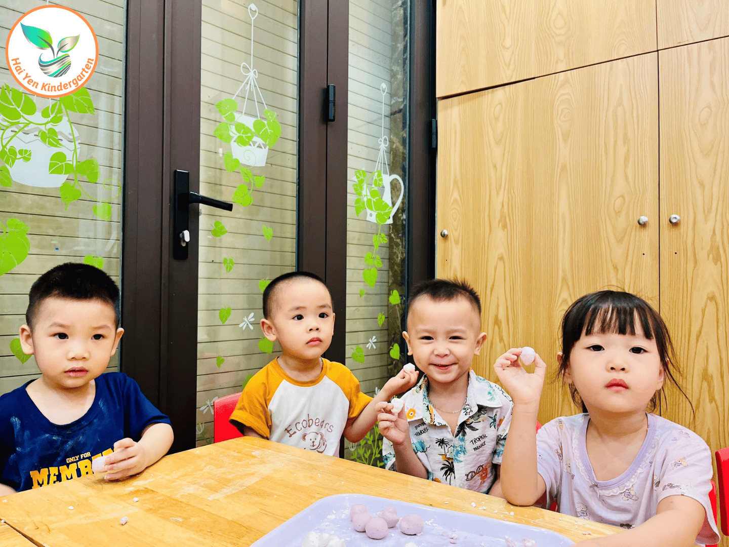 TẾT HÀN THỰC - TRẢI NGHIỆM LÀM BÁNH TRÔI TẾT HÀN THỰC - TRẢI NGHIỆM LÀM BÁNH TRÔI - Mầm Non Hải Yến - Trương Định